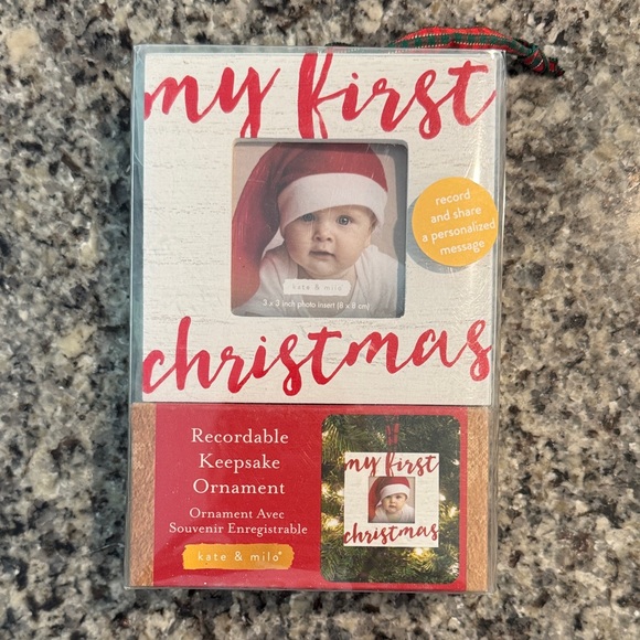Kate & Milo My First Christmas Ornament - Picture 1 of 1